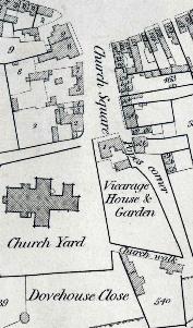 1819 Map of Church Square